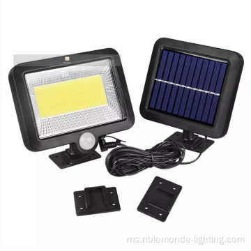 Panel Solar Luaran Lampu Motion Sensor Wall Light